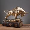 Creative Light Luxury Bull Resin Ornament Creative Sculpture Living Room Wine Cabinet Study Office Art Home Decoration