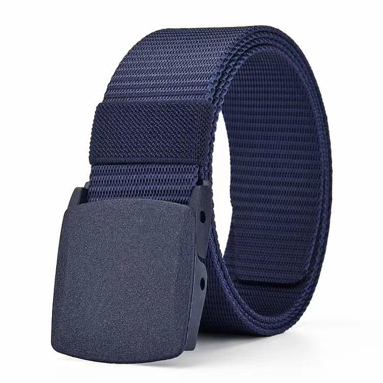 Unisex Nylon Tactical Belts: Durable, Versatile, Student-Friendly with Secure Snap Closure