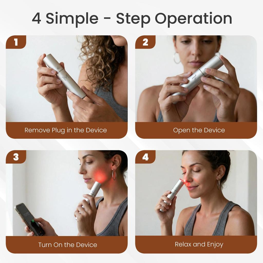 Mvolo® ReliefTorch – Infrared Pain Relief, Muscle Recovery, Joint Support & Skin Rejuvenation