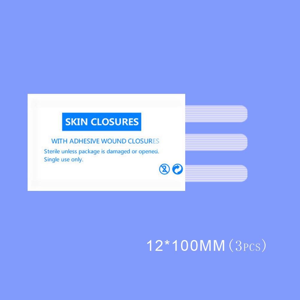 

1 комплект 5 размеров Бесшовная медицинская лента Хирургия Послеродовая Кожа Рана Полоска Натягивающаяся Плотная Защита от скорости Безопасная Косметическая лента 12*100mm(3pcs)