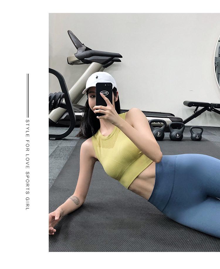 Women's High-Impact Sports Bra - Shockproof & Anti-Sagging for Running & Yoga