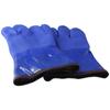 1Pair Thickening Welding Glove Blue Soldering Accessory Durable Works Gloves  Welding