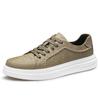 European Station Men's Versatile Skate Shoes: Lightweight Luxury, Breathable Autumn Flats, Cowhide Sports Shoes