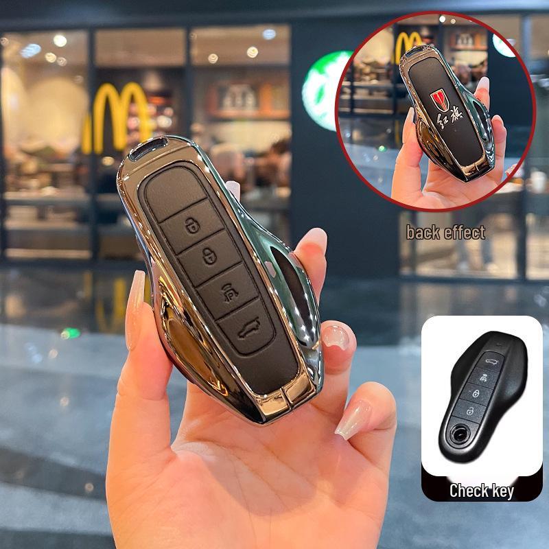 

2026 Hongqi HS6 PHEV Key Case NFC Card Protective Shell for All Genders