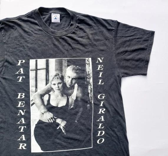 Vintage 1997 Pat Benatar Neil Giraldo Fall 1997 Tour T Shirt IM0413 Unisex T-Shirt L