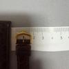 Used Cartier watch leather strap