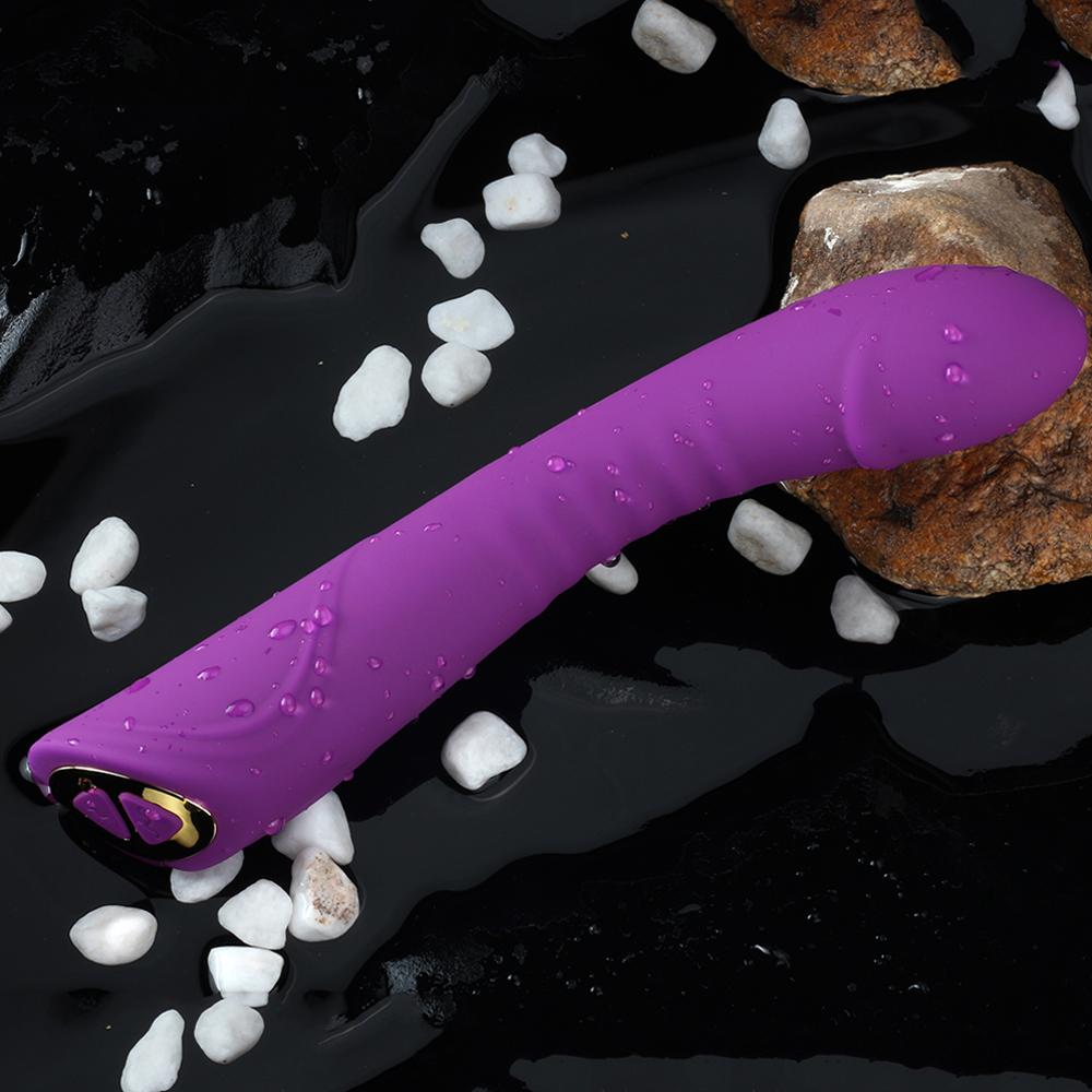 Großer echter Dildo für Frauen, weiches Silikon, leistungsstarker Vibrator, G-Punkt, Vagina, Klitoris-Stimulator, Sexspielzeug für Erwachsene