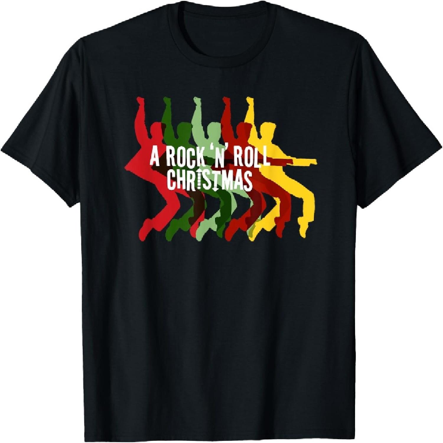 

Elvis Presley Official A Rock N Roll Christmas T-Shirt XXXXXL різнокольоровий