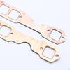 2pcs SBC Oval Port Exhaust Gasket Seal 27 305 350 383