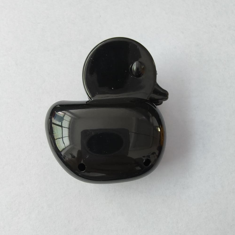 

Пластиковый чехол для зубной щетки, чехол для зубной щетки в виде утки, новый футляр-клипса для зубной щетки, для путешествий чёрный