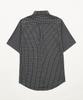 RUONINE Check Short Sleeve Shirt Gck_Navy(L)