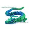 Hand-Painted 3D Chinese Dragon Ornament - Scenic Dragon Craft Gift