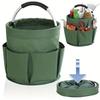 Foldable Oxford Fabric Picnic Basket Portable Handheld Multi-Scene Storage