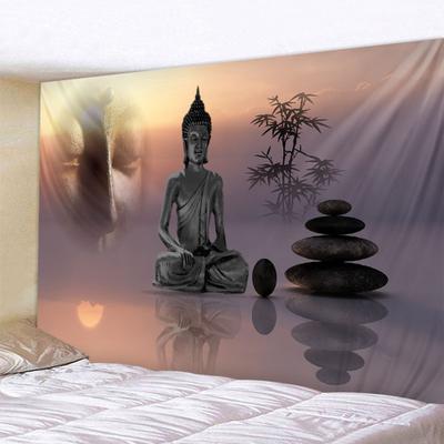 Indian Buddha Meditation Tapestry Hippie Bohemian Decoration Mandala Sheets Yoga Mat Psychedelic Scene Home Art Deco