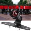 Universelles Motorrad Retro Konvexe Linse LED Rücklicht Bremslicht