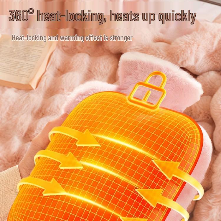 New Arrival: 5 Yuan Discount - Hot Water Bottle, Water Injection Hand and Bed Warmer, Hot Compress Bag
