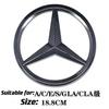VRF2   ABS Car Front Grille Emblem Decal Cover Accessories for Mercedes Benz W204 W205 W210 W211 W212 W213 C E Class GLA GLK ML GLC GLE
