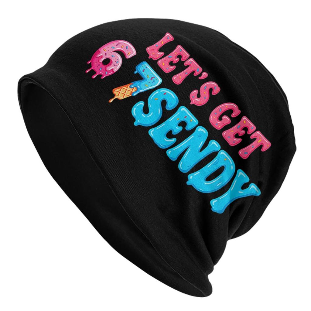 Bruh Los Six Seven Funny Brainrot Cap Vintage Adult Outdoor Skullies Beanies Hat Spring Warm Dualuse Bonnet Hats