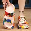 Summer Holiday Printing Soft Women Slippers Vacation Travel Beach Sandals Pillow Platform Home Slippers Comfortable Pattern Clog