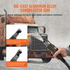 VEVOR 10Gal/40L Sandblaster Equipped with Nozzle Shut-Off Valve Pressure Gauge Ceramic Nozzle 2.5m Hose Filling Funnel Watertrap 6\" Rubber
