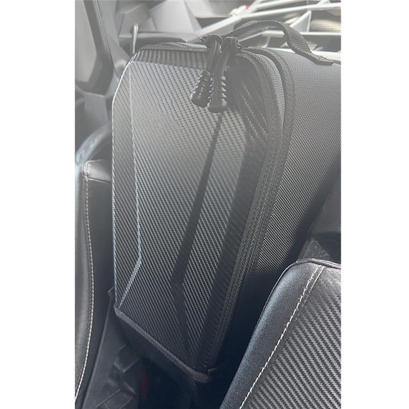 Upgraded X3 Storage Bag Center Shoulder Console Box Between Seat Storage For Can Am Maverick X3 MAX XRS XDS 2017--A87Q