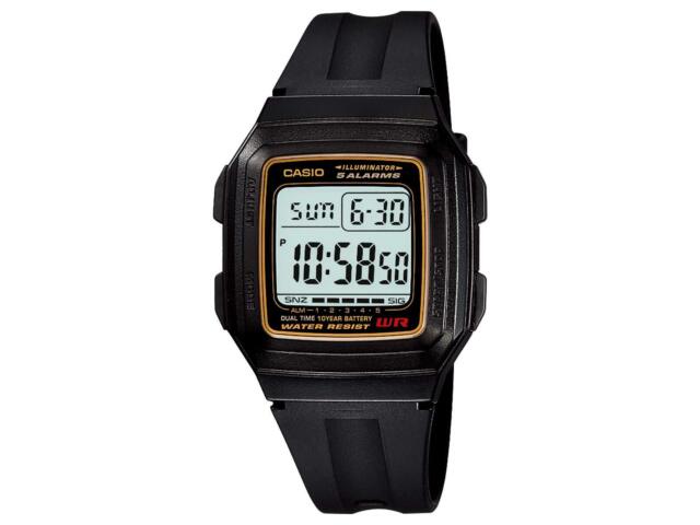 

CASIO watch standard (Old Model) F-201WA-9AJF Digital Water Resist Men s NEW