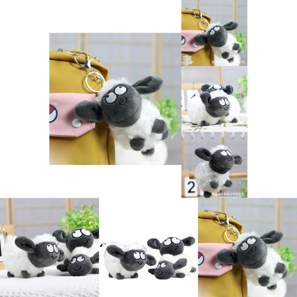 Charming Little Sheep Plush Toy Cozy Keychain Fluffy Lamb Doll For Bag Accessories