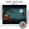 5D DIY Halloween Pumpkin And Witch Castle Cross Stitch Rhinestones Diamond Drawing Embroidery Mosaic Home Decor