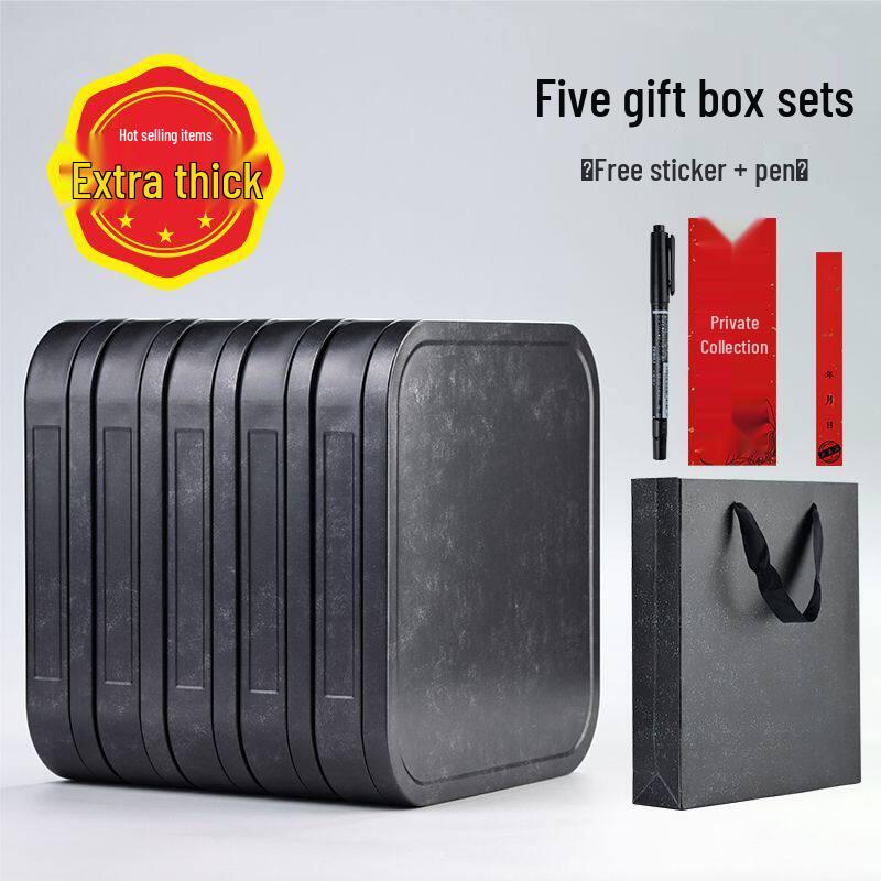 Qī Wēi Large Spherical Tinplate Tea Cake Storage Box