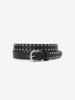 BOUNDARY Double Stud Belt Bk_B261Phc004Bk1