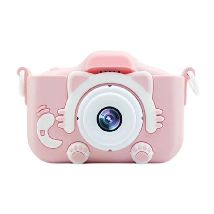 Fun Cats Toy Camera for Kids Double Lens Capturing Photos and Videos, Compactly Size Easy to Carry Video Recording