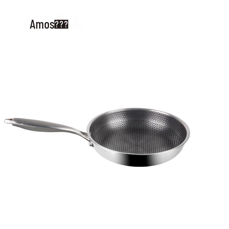 Amos Stainless Steel Frying Pan with Standable Lid