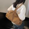 2025 Korean Version Ins New Niche Design Men's and Women's Large-capacity Trendy Shoulder Bag Simple Casual Tote Bag