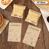 100Pcs 4 Sizes Cartoon Bread Bag Packaging Bags Sandwich Bag For Kids Self Adhesive For Packing Sandwich