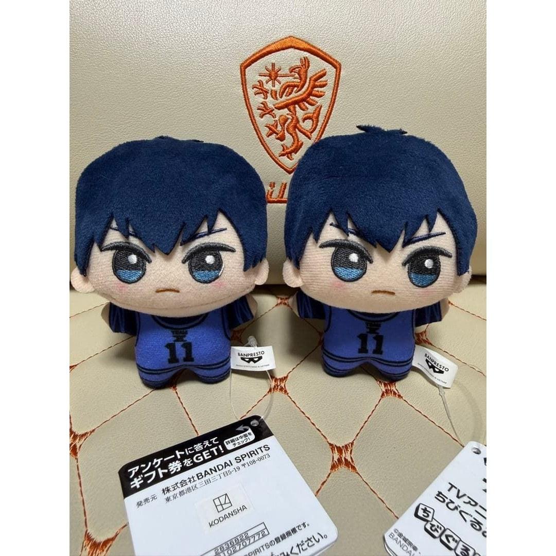 Blue Lock Chibi Plush Doll Reappearance Seishiro Itto 2 Pieces