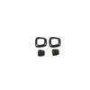 Fit For Benz GLB -22 Carbon Fiber Style Seat Headrest Button Ring Cover Trim