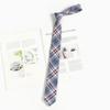 Kids Tie With Striped Badge Pattern For School Uniforms And Casual Wear