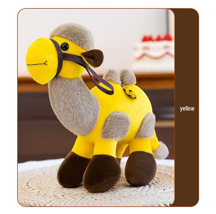 Creative Two-Humped Camel Plush Toy: Dunhuang Travel Souvenir