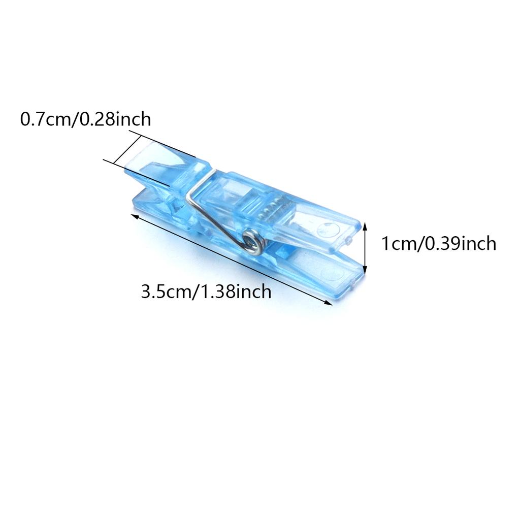 20pcs Colorful Plastic Sewing Clip Mini Photo Clips Spring Hanging Clip Pegs For DIY Wedding Party Wall Home Decor Photo Clamps