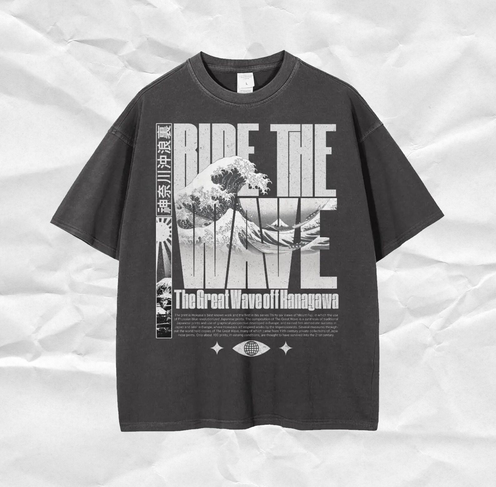 Oversized Great Wave T-Shirt | Japanese Art Streetwear 3XL