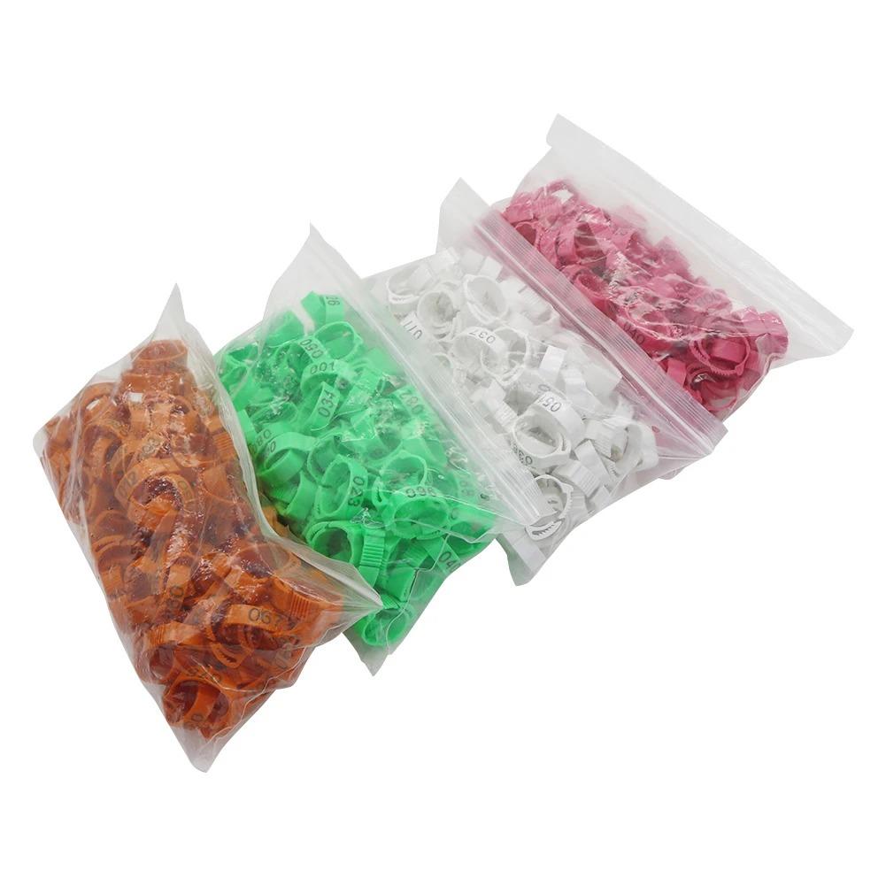 25/50 pcs chicken foot ring with adjustable inner diameter 2~2.4cm poultry digital ring duck and goose farm management supplies