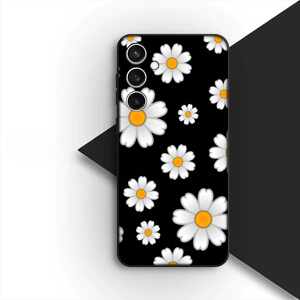 Sunflower Fresh Little Daisy Flower Phone Case for Apple iPhone 17 Pro XS Max Air 6 7 8 Plus 5 + SE 2022 SE2 16E 8+ Cover