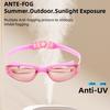 Professional  Mirrored Coating Anti Fog Glasses Swimming Eye Protection UV Goggles for Swimming
