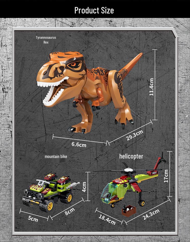 Tyrannosaurus Rex Battle Adventure Building Blocks Toy - FC3700 Series
