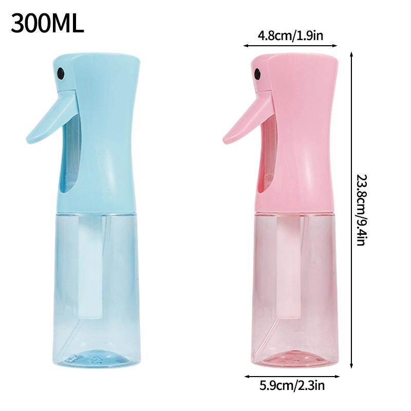 High Pressure Oil Sprayer Bottles Hairdressing Spray Bottle Plant Water Refillable Continuous Mist Sprayer Plastic Containers