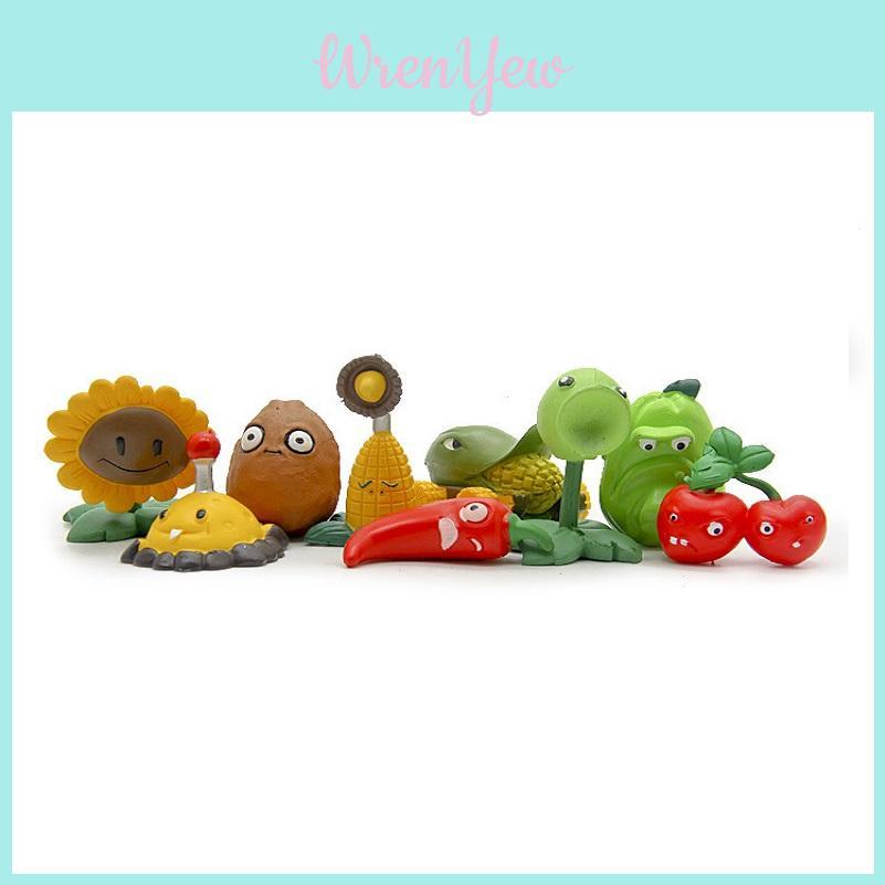 Versatile 16pcs Plants Vs. Zombies Anime Action Figures Set Perfect For Kids' Gifts