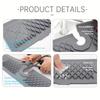 Silicone Kitchen Sink Splash Pad Extended Sink Protectors Mat Faucet Splash Guard  Hotel