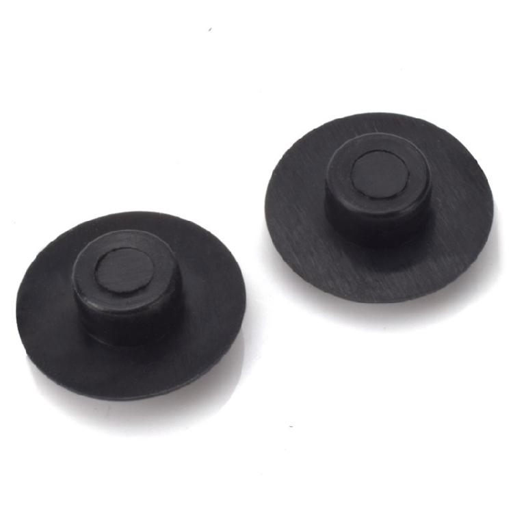 10Pcs 6mm Bike Rubber Stem Top Cover Headset Caps Black Rubber Headset Screw Cover Dustproof Headset Cover Enduring