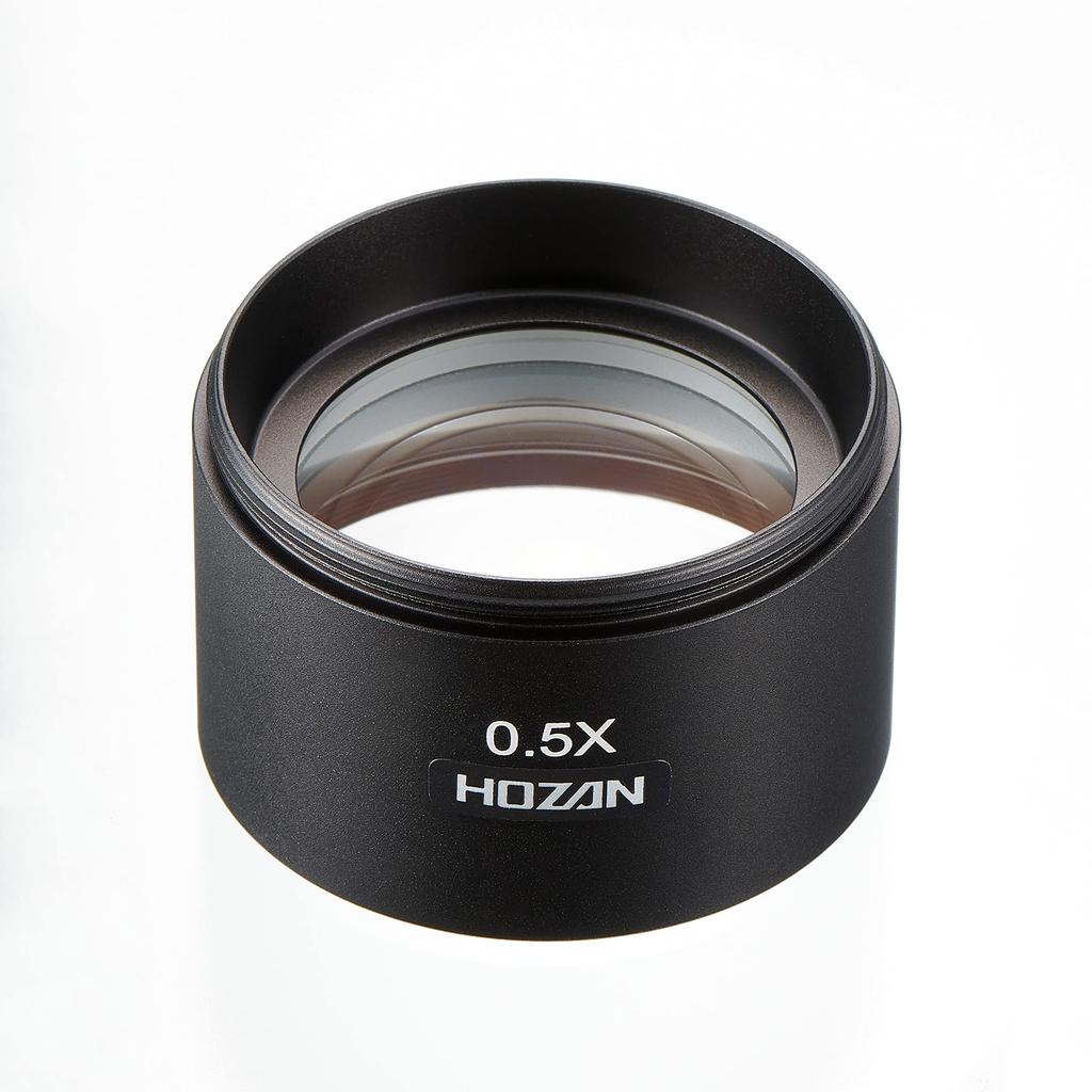 HOZAN Conversion Lens for Expanded Field of View and Extended Working Distance L-58-0.5