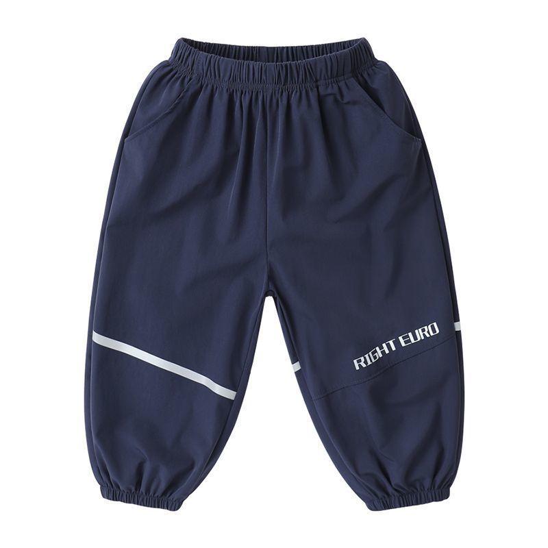 

Крутые и быстросохнущие брюки для мальчиков, летняя одежда для улицы, детская одежда, детские повседневные длинные брюки, модные 90